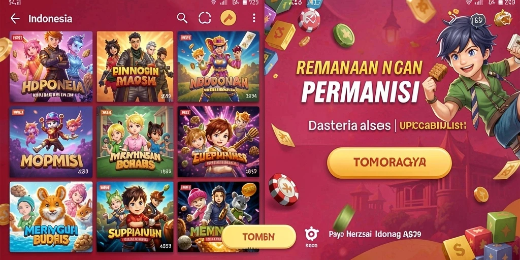 Tampilan utama aplikasi 369ZK dengan menu yang intuitif.