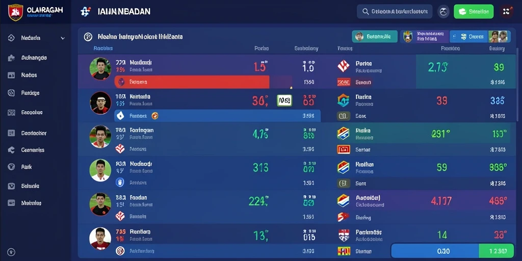 Menampilkan aksi seru di dalam game.