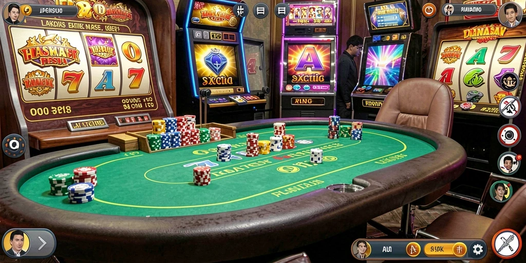 Tampilan antarmuka yang intuitif dan menarik.