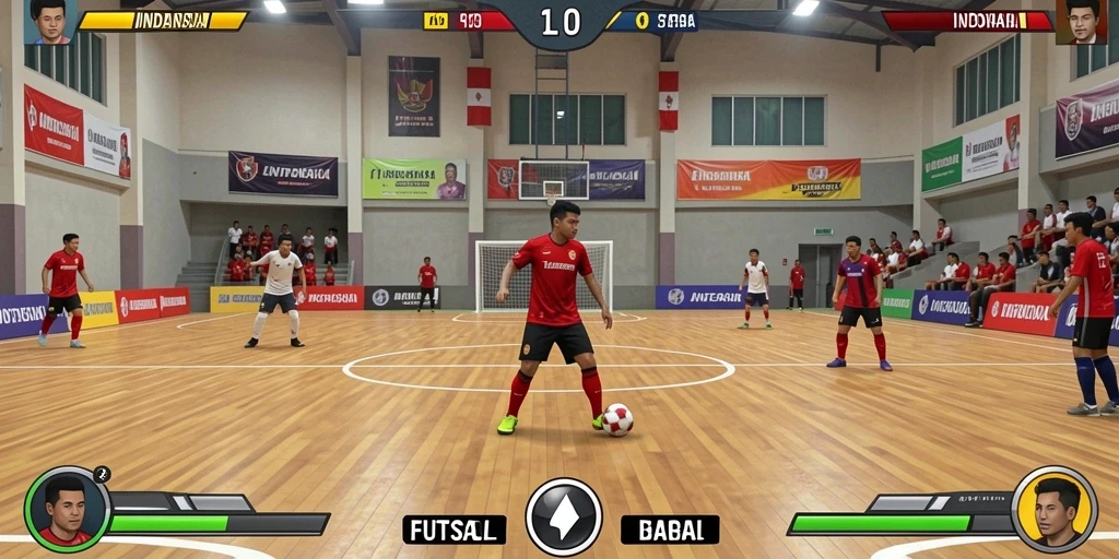 Menampilkan grafis menakjubkan dari permainan.