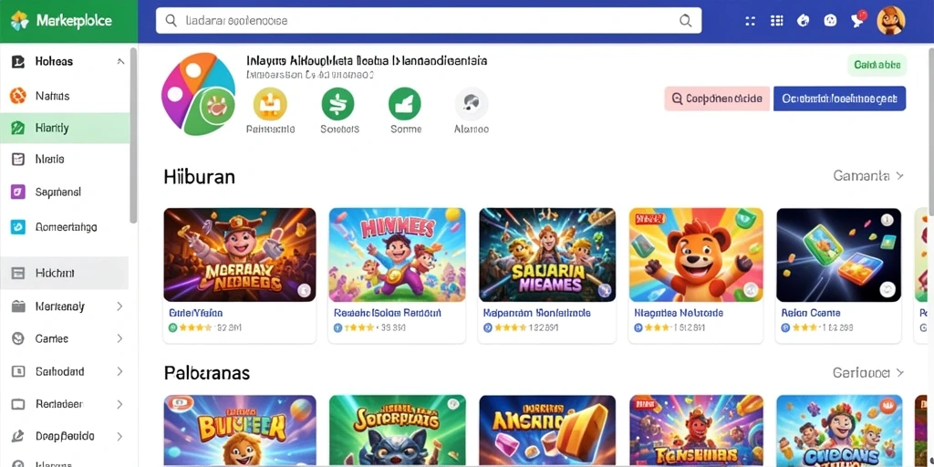 Tampilan antarmuka yang menarik dan user-friendly.