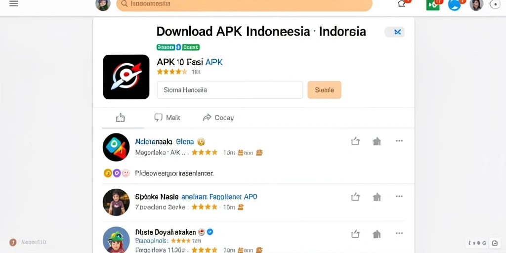 Tampilan menarik dari halaman utama aplikasi.