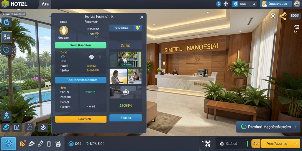 Tampilan antarmuka utama aplikasi HOMETOGEL.