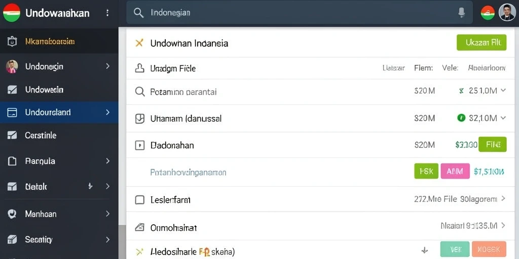 Tampilan grafis menarik dan berwarna-warni.