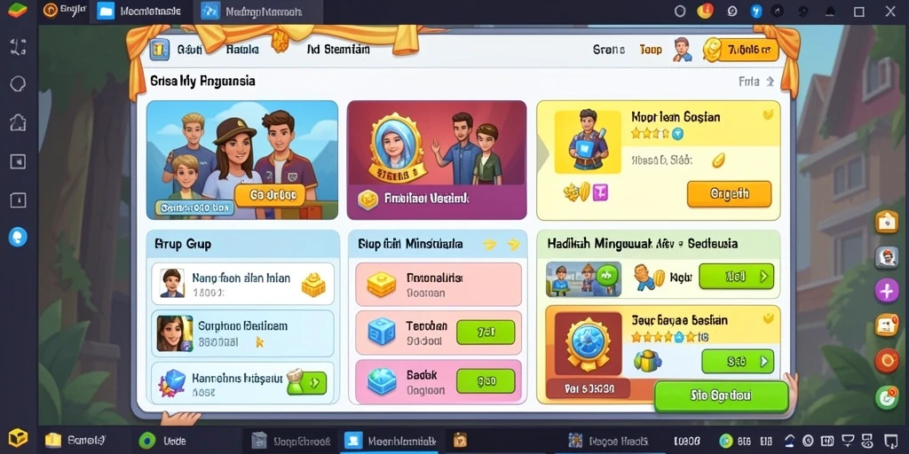 Tampilan antarmuka yang user-friendly dan menarik.