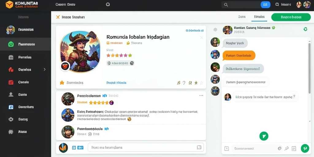 Tampilan antarmuka yang menarik dan interaktif.